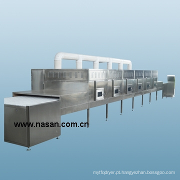 Máquina de secagem de frutos do mar por micro-ondas Shanghai Nasan